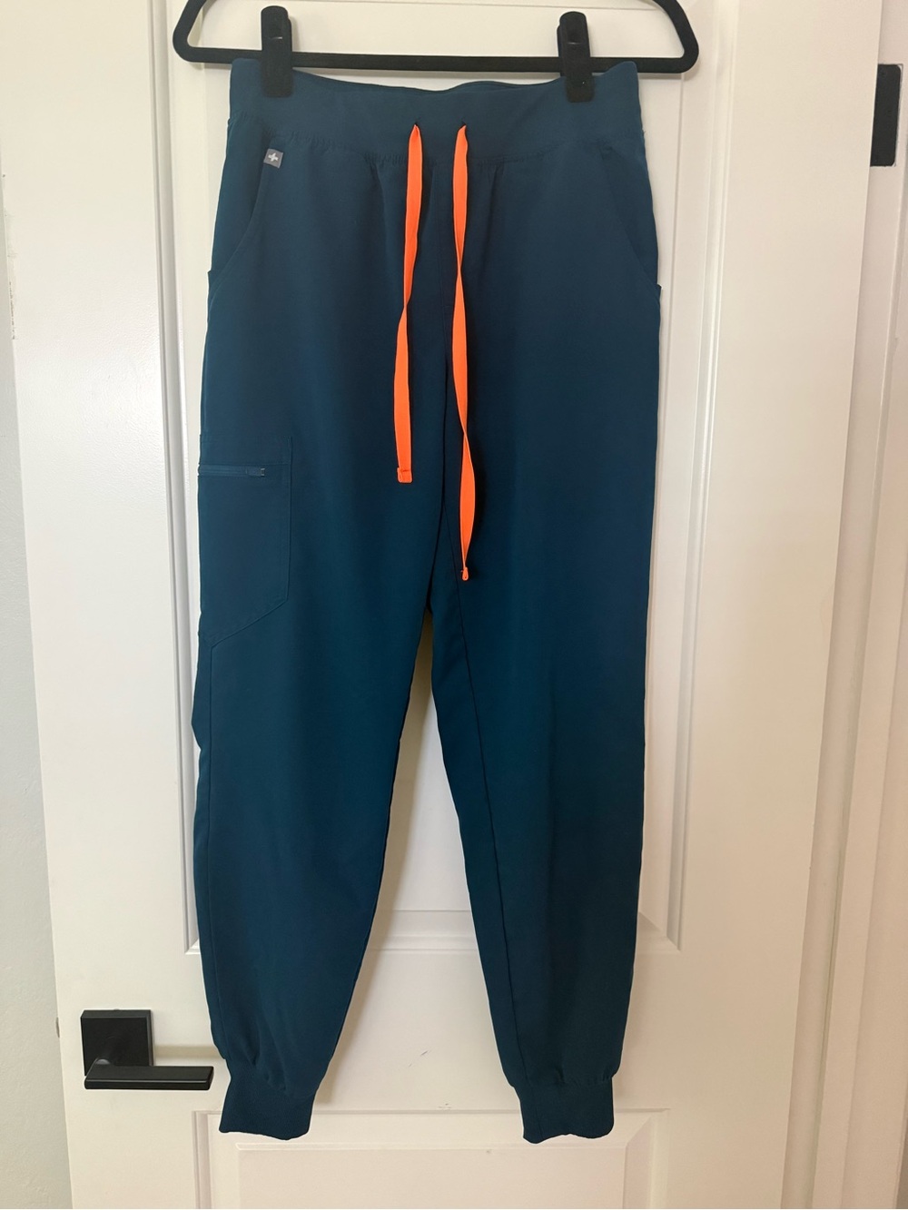 Figs Zamora Jogger (regular waist, NOT high waisted) - Deep Reef - small